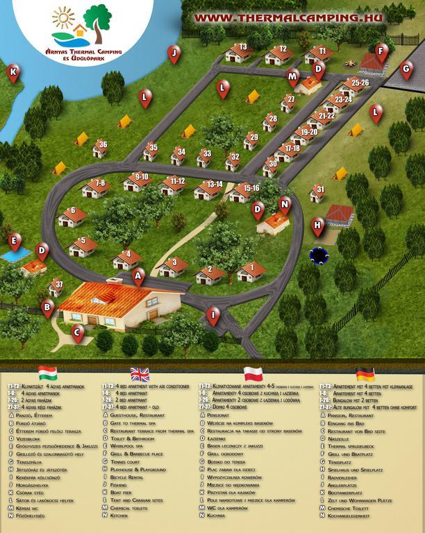 Arnyas Thermal Camping Es Ueduelopark Puspokladany Exterior photo